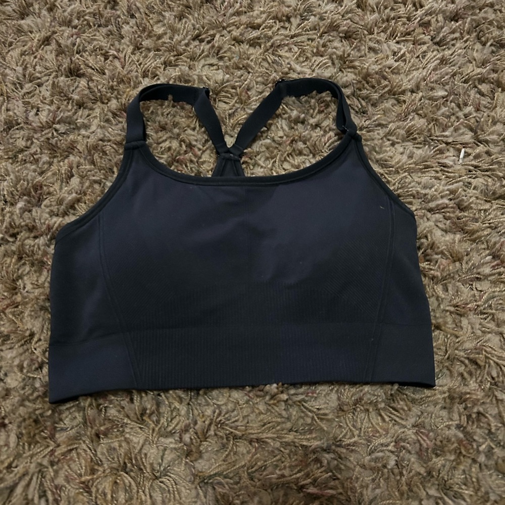 All in Motion Black Sports Bra